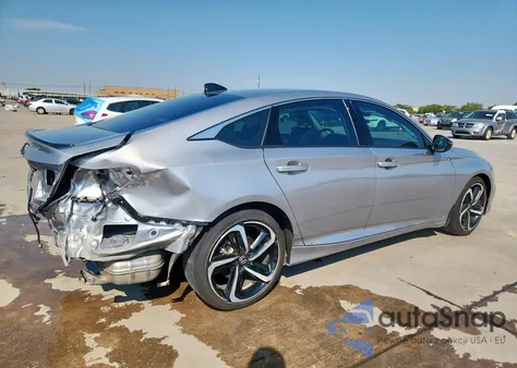 2022 Honda Accord Sport Se из США, поврежденный, VIN 1HGCV1F42NA085439
